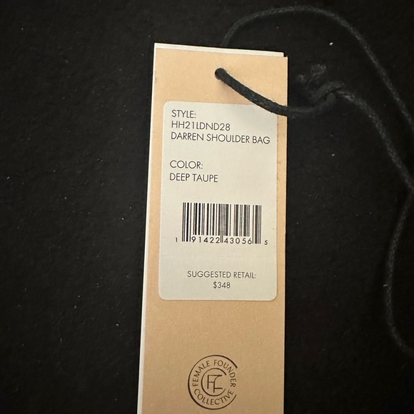 fabulous leather bag with two big compartments - Picture 7 of 7